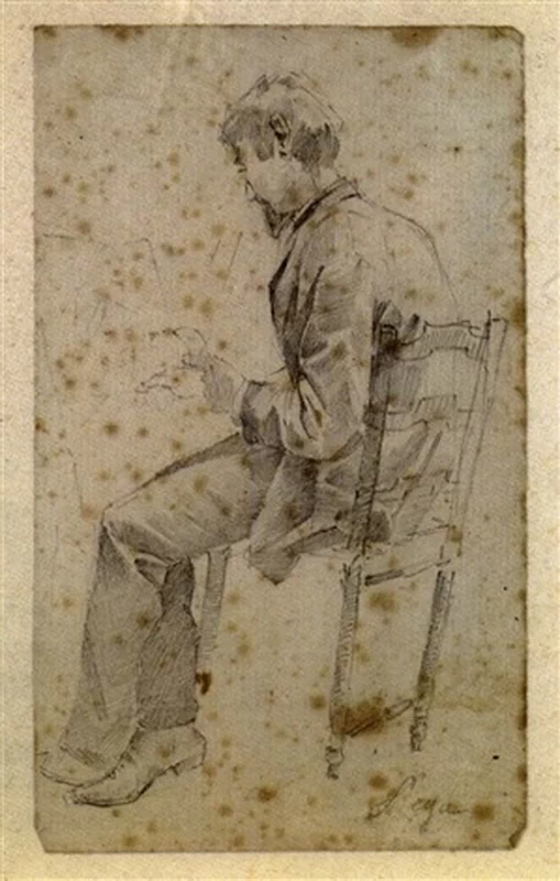 Uomo seduto